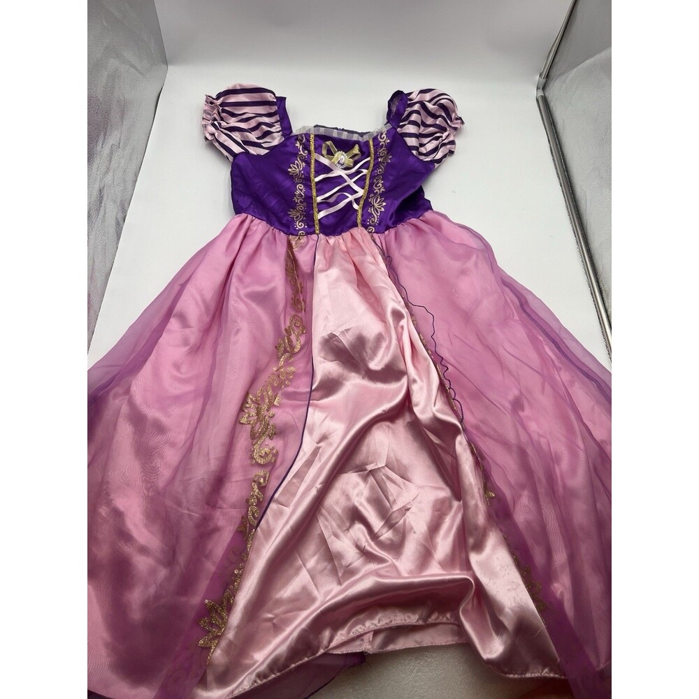 Dressy Daisy Girls Rapunzel Princess Dress Costume Purple/Pink Glitter Size 14
